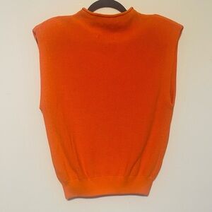Ellison Vibrant Orange Muscle Tee